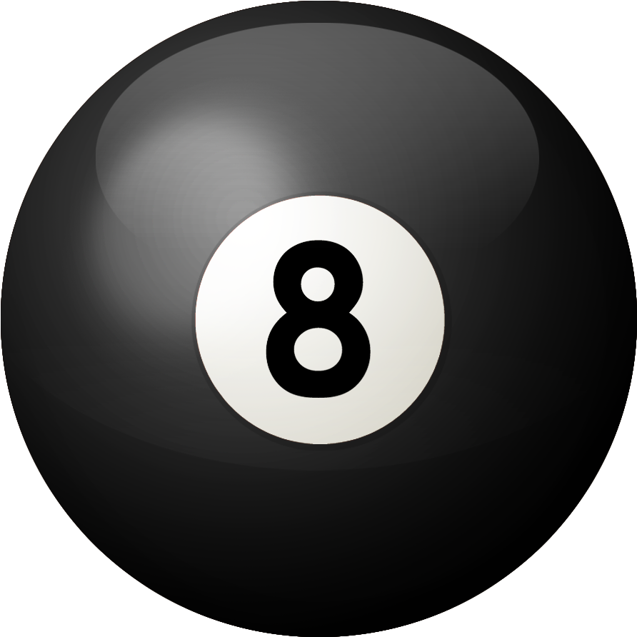 Billiard Ball Png (900x900), Png Download