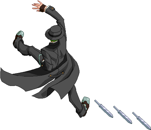 Bbcs - Hazama Knife (526x450), Png Download