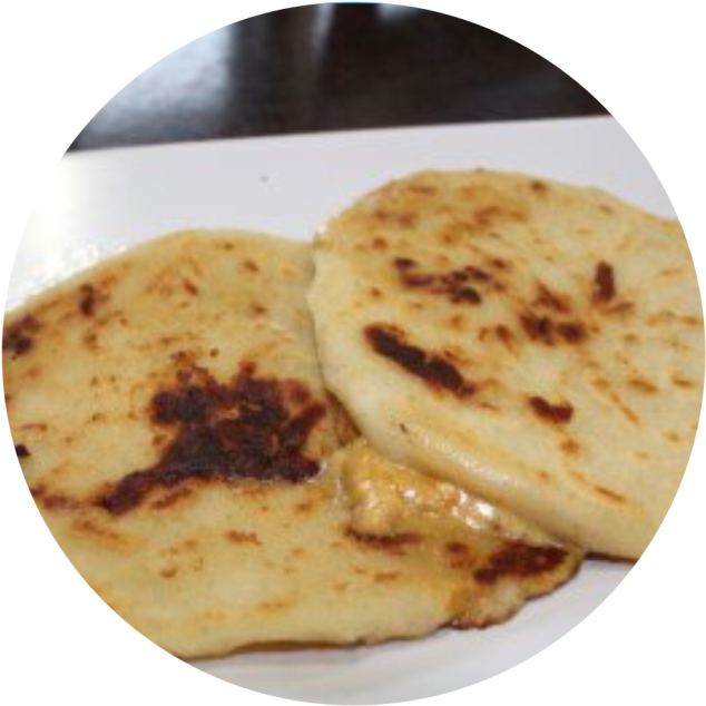Authentic Salvadorian Food - Hors D'oeuvre (640x640), Png Download