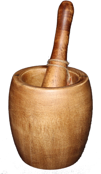Thai Mortar & Pestle - Global Twist (338x600), Png Download