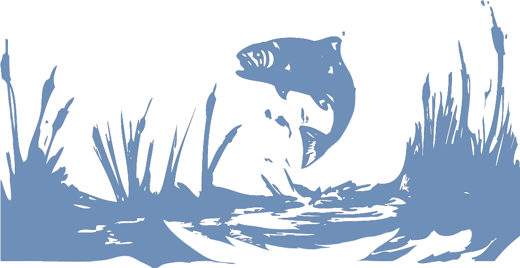Lake Fishing Clipart Png (1054x553), Png Download
