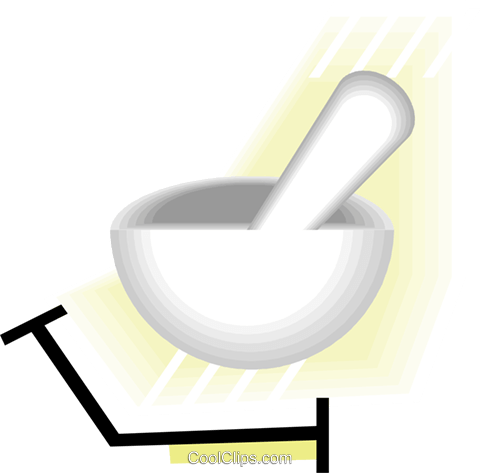 Mortar And Pestle Design Royalty Free Vector Clip Art - Circle (480x473), Png Download