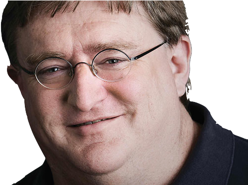 Gaben - Gaben Newell (519x371), Png Download