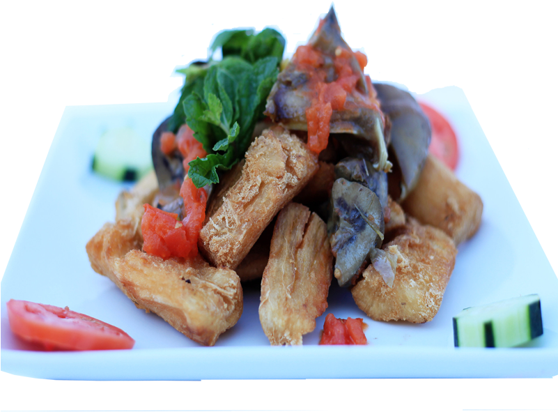 Yucafrita - Side Dish (800x626), Png Download