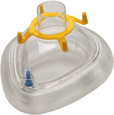 Value Masks - Maschera Facciale Per Anestesia (398x400), Png Download