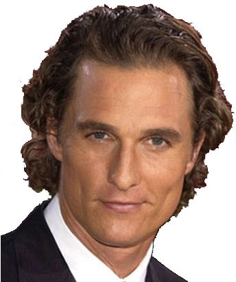 Edward Norton, Matthew Mcconaughey - Matthew Mcconaughey (360x414), Png Download