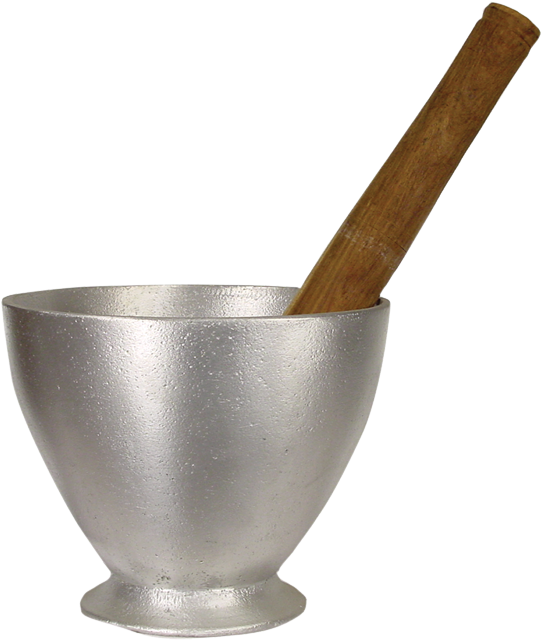 Mortar/pestle (7 - Alum (640x640), Png Download