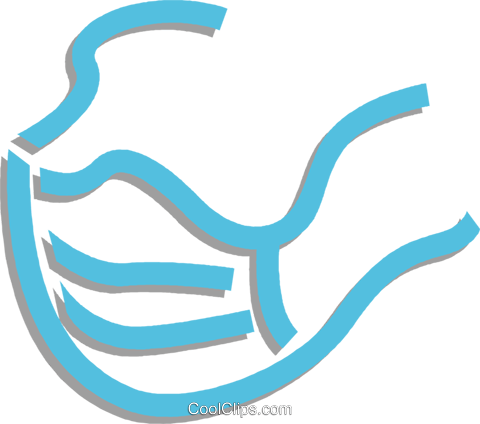 Surgical Mask Royalty Free Vector Clip Art Illustration - Clip Art (480x424), Png Download