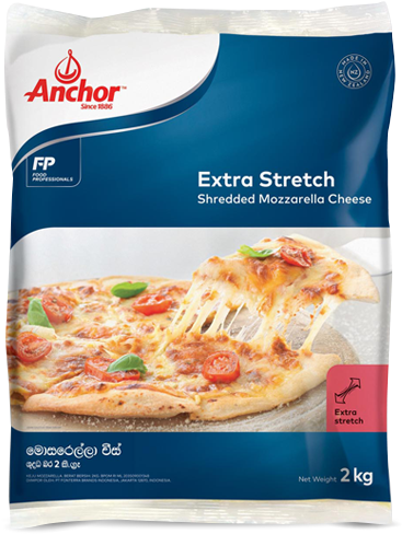 Stretching Your Ingredients Further - Anchor Shredded Mozzarella Cheese (750x573), Png Download