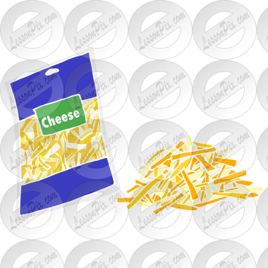 Cheese Clipart Shredded Cheese - Cheese (380x380), Png Download