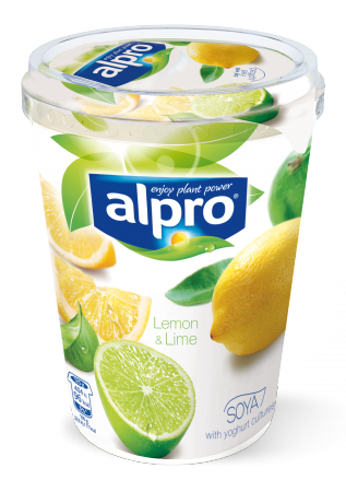 Lemon & Lime Soya Alternative To Yogurt Will Brighten (317x450), Png Download