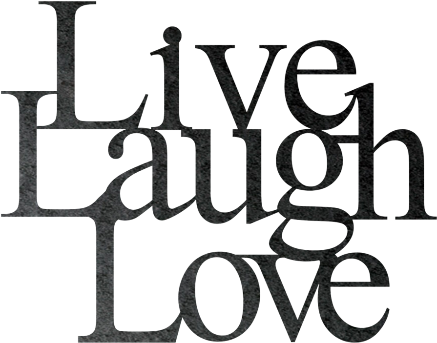 Live Laugh Love - Art (1024x1024), Png Download
