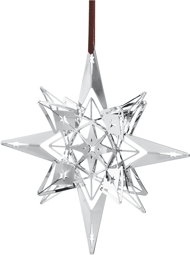 Star Hanger Oe13 Soelvfarvet Karen Blixen - Starhanger 13 Cm, Silverplated (1200x1200), Png Download