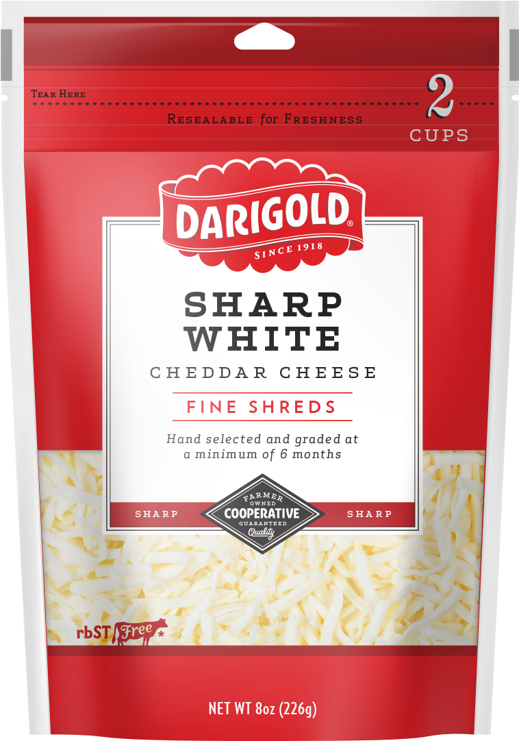 Sharp Cheddar Cheese - Darigold Cottage Cheese, 2% Milkfat - 24 Oz (780x1260), Png Download