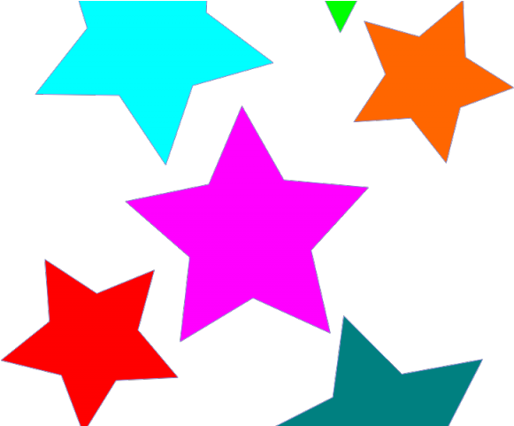 Clipart Stars (640x480), Png Download