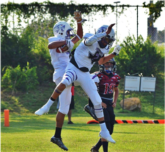 2016 Seniors Back On The Field - San Antonio Panthers Football (500x300), Png Download