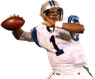 Cam Newton Png Image - Cam Newton White Background (450x301), Png Download