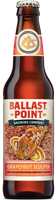 Ballast Point Sculpin Ipa 12oz Bottle Case - Ballast Point Habanero Sculpin (800x800), Png Download