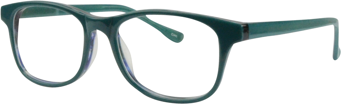 Dark Green Glasses Frame Dark Green Eye Glass Frames Full Size Png Download Seekpng