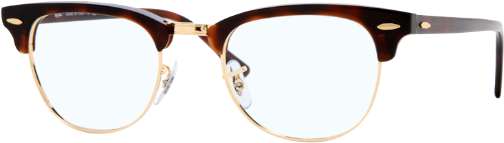 A Mix Between Hipster - Ray Ban Old School Glasses (760x430), Png Download