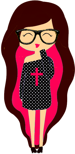 Drawing, Hipster, And Glasses Image - Imagenes De Una Muñequita (418x750), Png Download