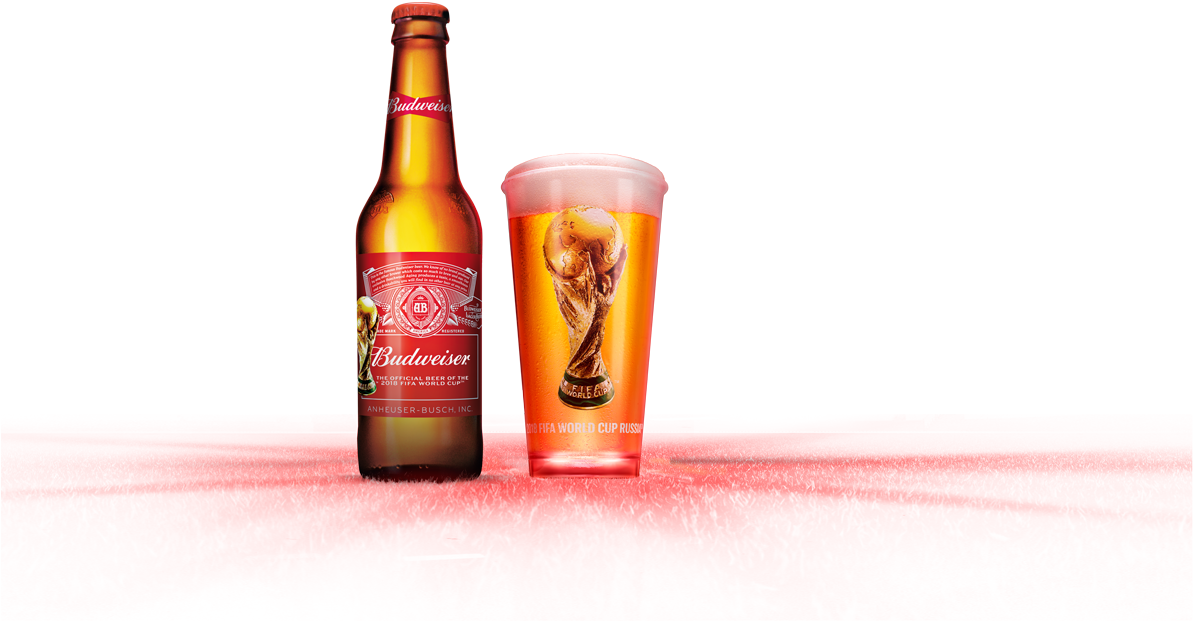 Budweiser Te Lleva A La Copa Mundial De La Fifa™ - Beer (1200x778), Png Download