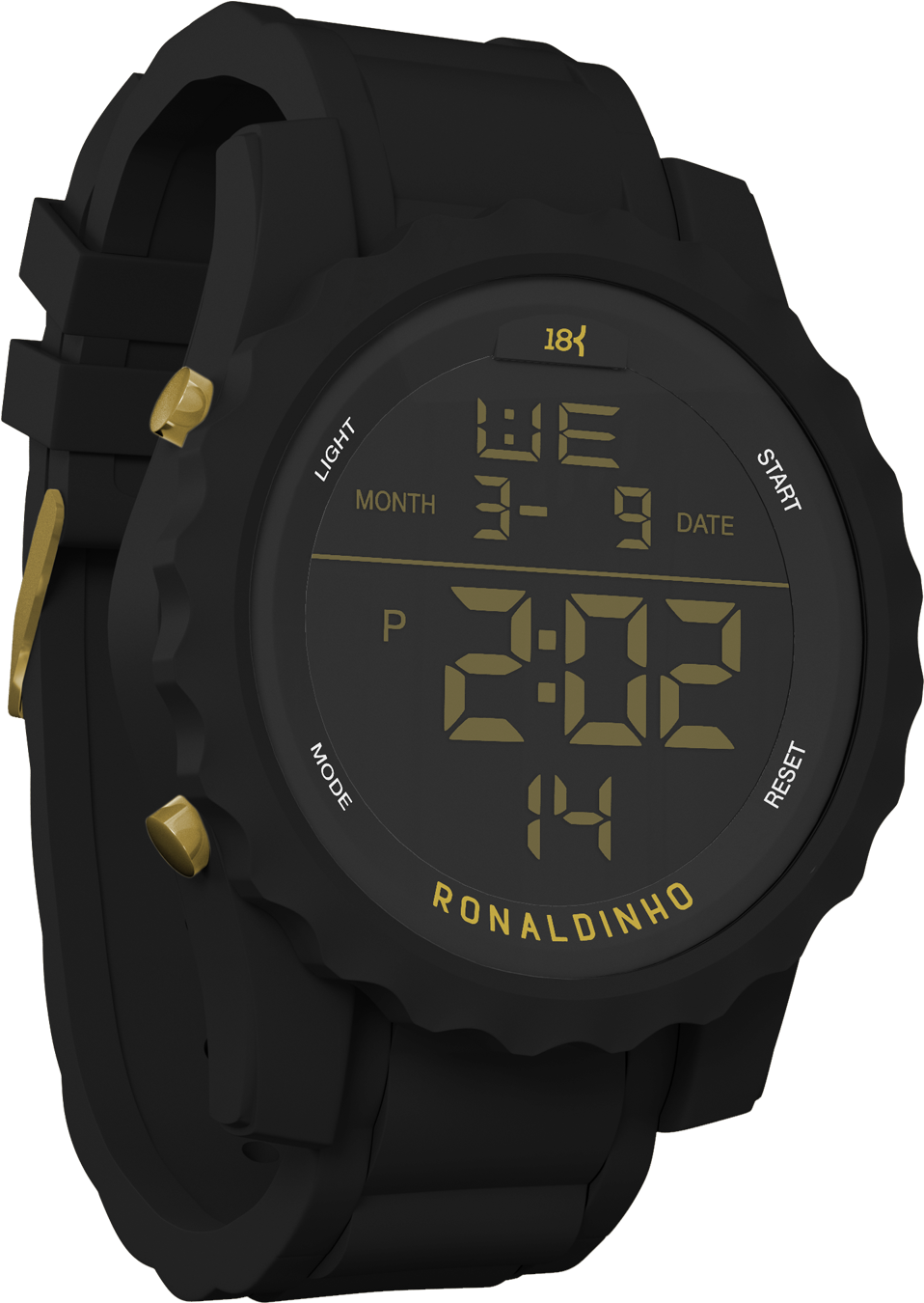 Carbon - 18kwatches - Carbon - 18kwatches - Ronaldinho Watch (1500x1500), Png Download