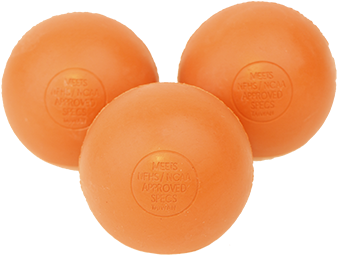 Stx Orange Lacrosse Ball (350x466), Png Download