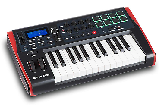 New Novation Impulse - Tastiere Midi Impulse (543x519), Png Download