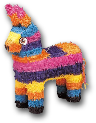 Unexpected Roots - Birthday Pinata (350x433), Png Download