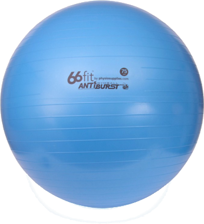 Gym Ball Free Download - 66fit Gym Ball 75cm (1000x1000), Png Download