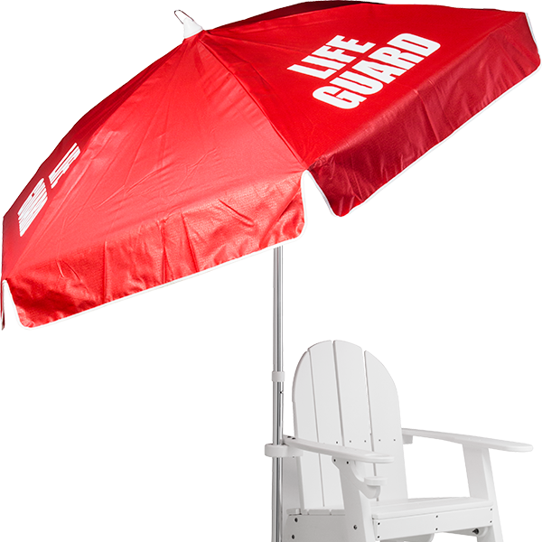 Recreonics Lifeguard Umbrella - Lifeguard Chair With Umbrella (600x600), Png Download