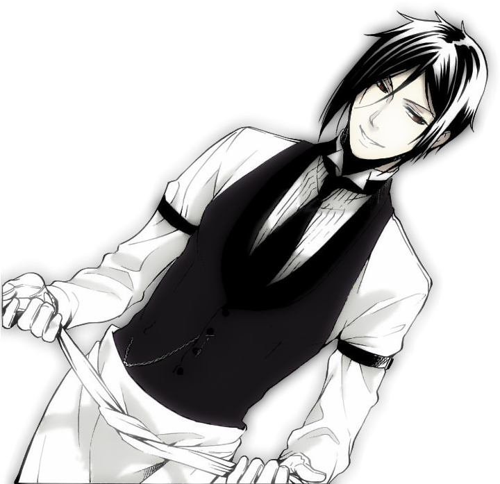 Black Butler Sebastian Transparent (842x730), Png Download