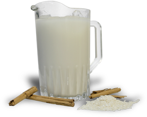 Agua De Horchata Png - Jarra De Agua De Horchata (466x270), Png Download