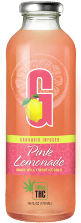 Liquid Gold G- Pink Lemonade 100mg - Liquid (420x770), Png Download