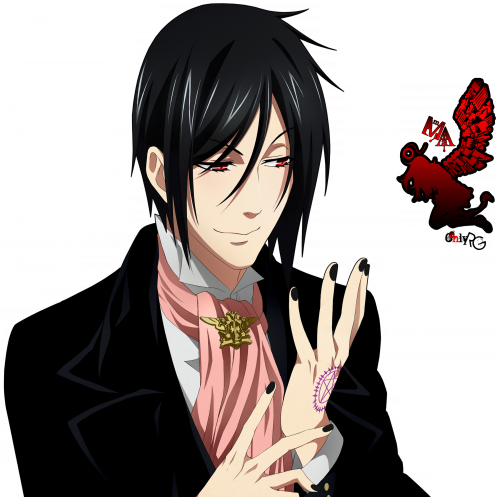 11 - Sebastian Y Ciel Kuroshitsuji (500x497), Png Download