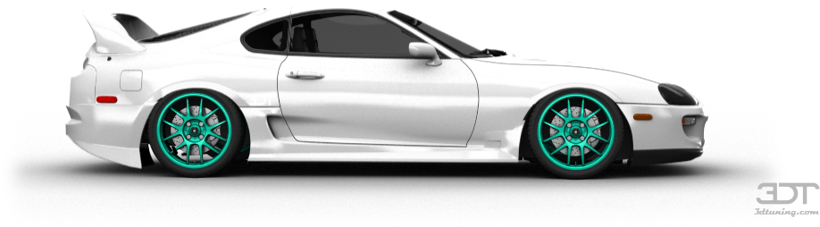 Toyota Supra Coupe 1998 Tuning - 3d Tuning (1004x373), Png Download