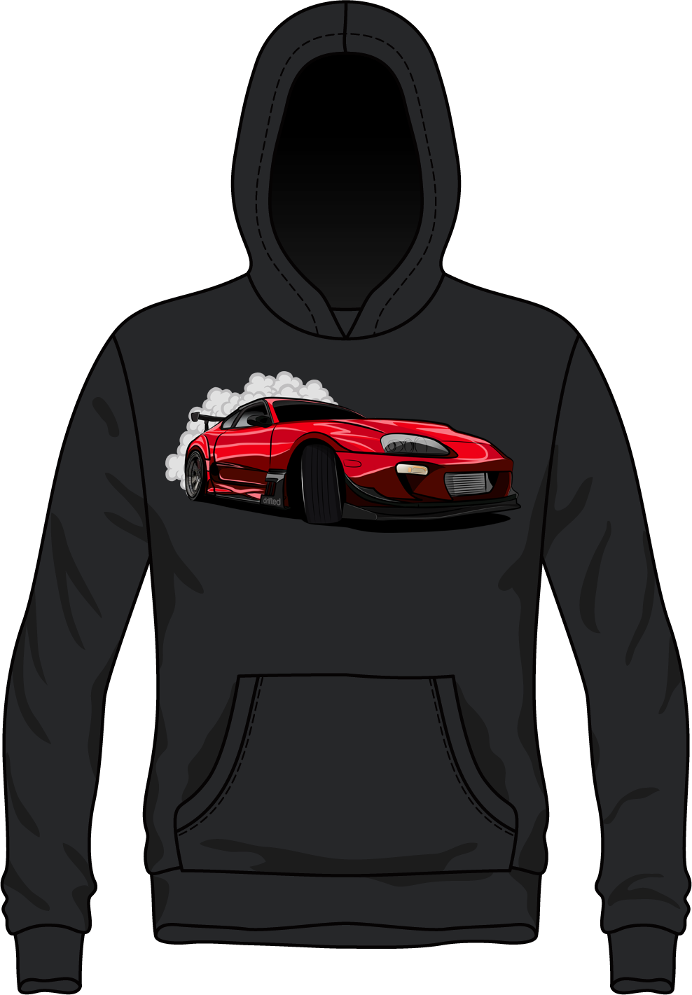 Rejoice Supra Fans - Dupra Hoodie (988x1421), Png Download