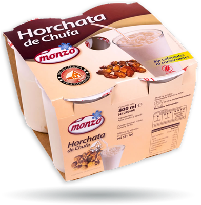 Horchata De Chufa Granizada De Granizados Monzó - Horchata De Chufa (400x400), Png Download