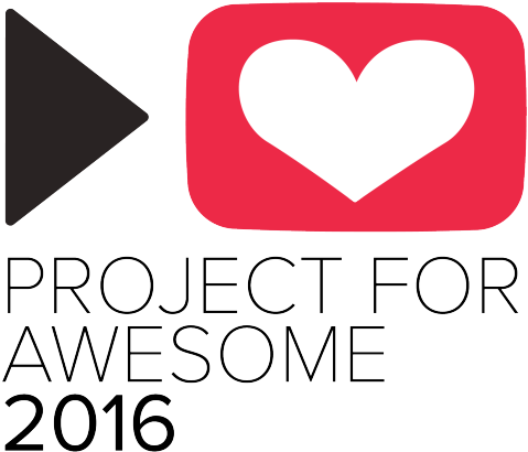“the 2016 Project For Awesome Livestream Is In - Project For Awesome (500x442), Png Download