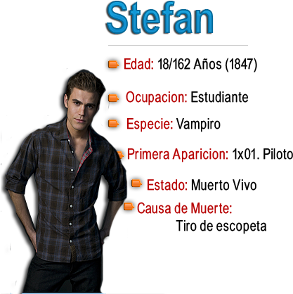 Stefan Salvatore Es Un Vampiro - Plaid (448x443), Png Download