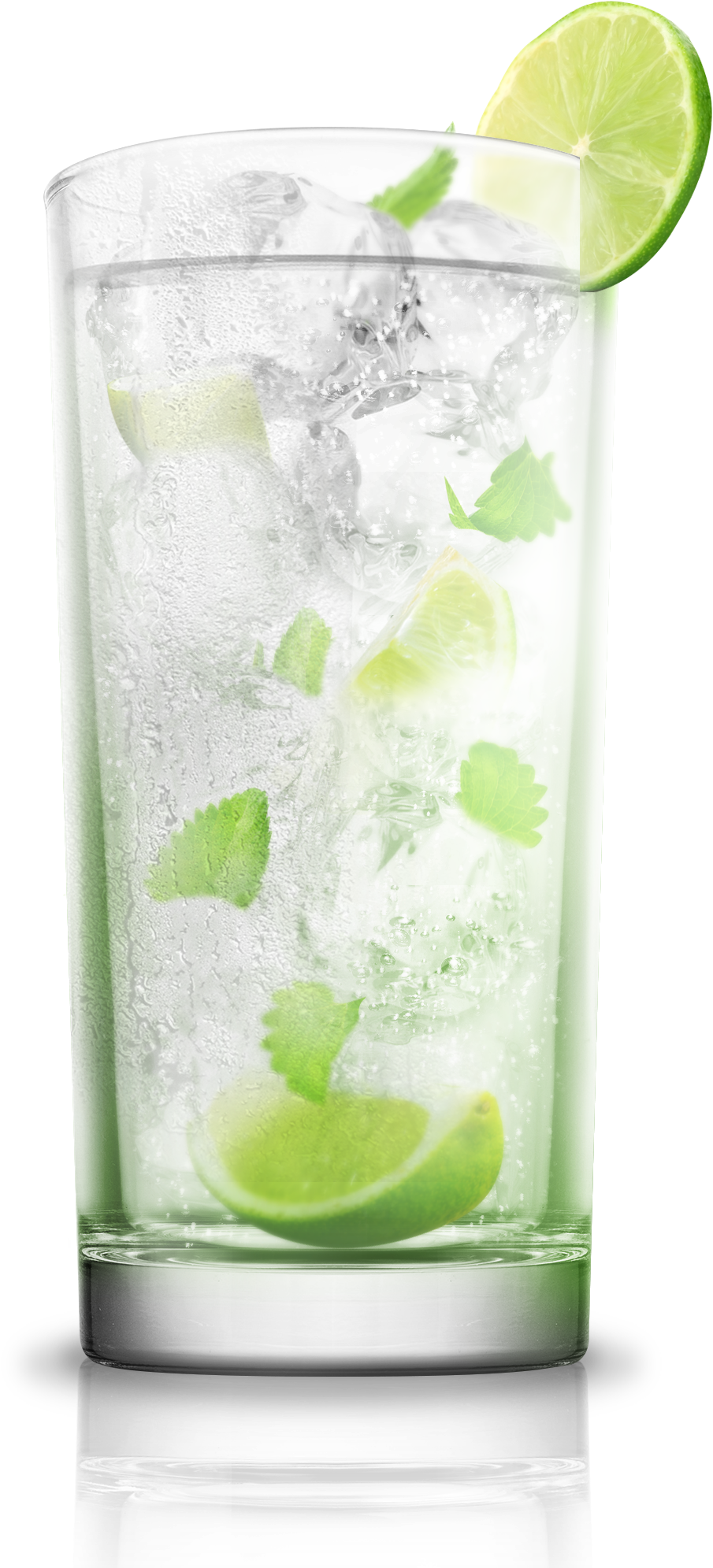 Lime Gin Fizz - Cocktail (1430x2574), Png Download