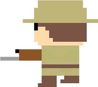 British Soldier Side Right Foot - Chair (1200x1200), Png Download