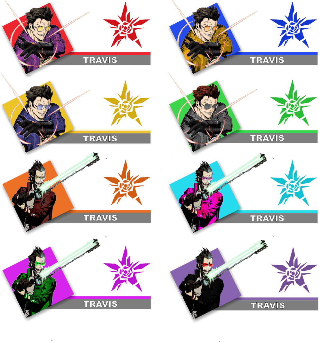 0 Replies 0 Retweets 0 Likes - More Heroes 2 Desperate Struggle (1200x1200), Png Download