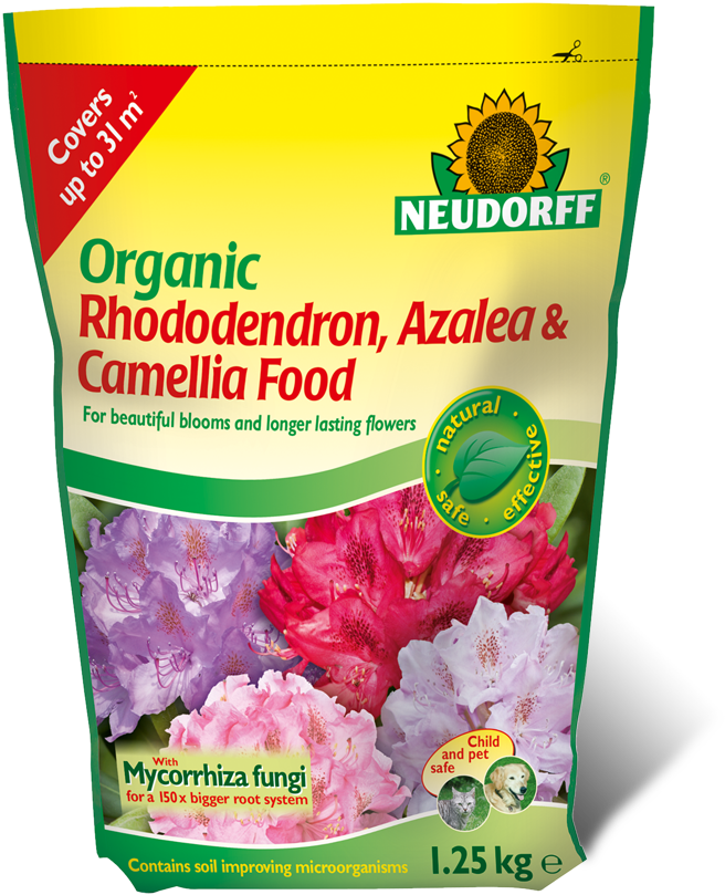 Organic Rhododendron, Azalea And Camellia Food - Neudorff Organic Rhododendron, Azalea & Camellia (1000x1195), Png Download