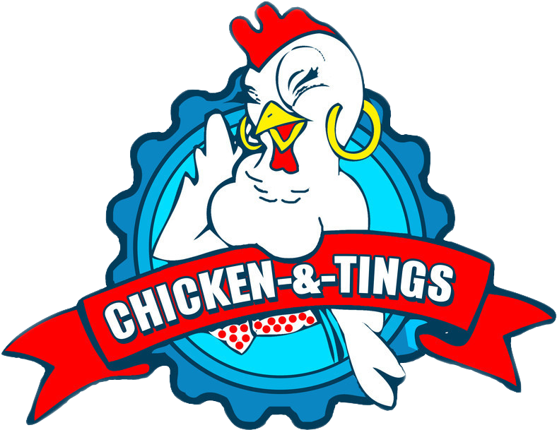 Chicken&tings - Chicken And Tings (868x670), Png Download