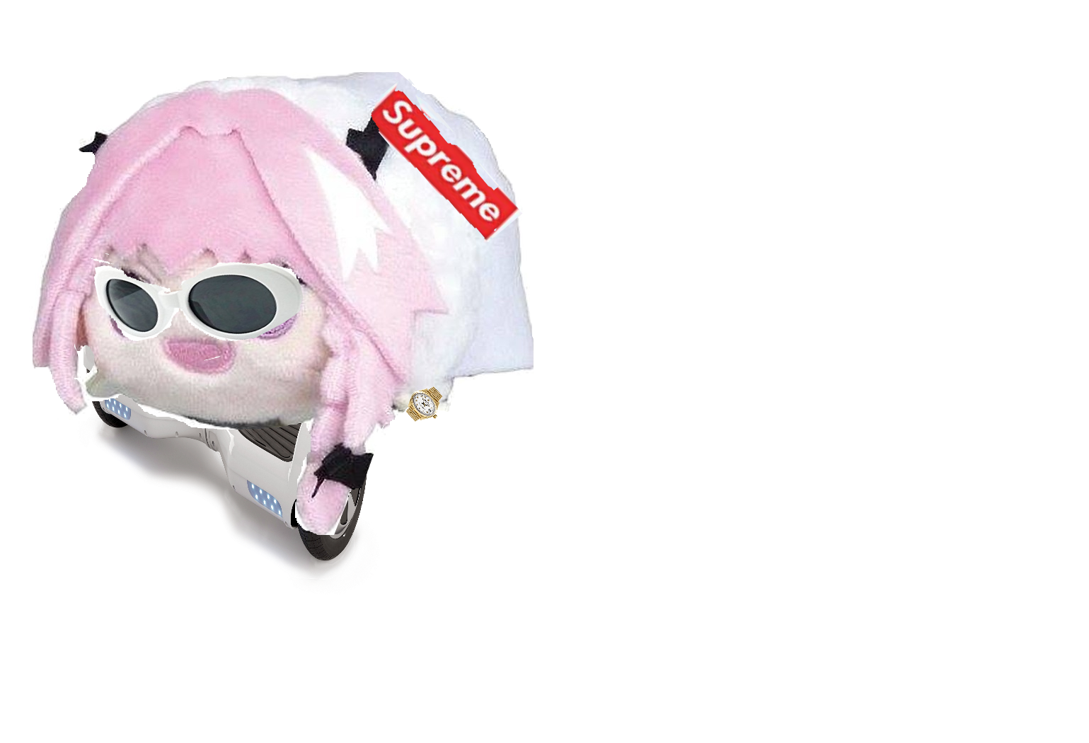 Haunted Bean Astolfo Vlogger Plushie That Flexes On - Stuffed Toy (1920x1080), Png Download