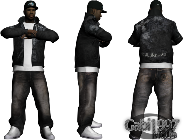 [rel]random Gangsta [v2] - Skin Gangster Gta Sa (640x480), Png Download