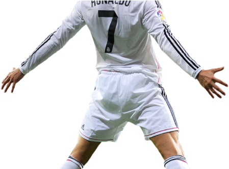 Cristiano Ronaldo's Shadow Overwhelmes Messi, Neymar - Cristiano Ronaldo Png (620x330), Png Download