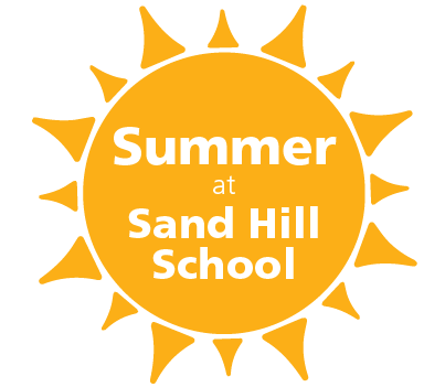 Summer At Sand Hill School Sun - Sand Hill School (428x350), Png Download